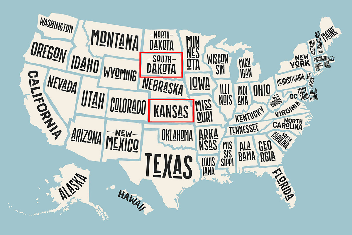 center of the US
